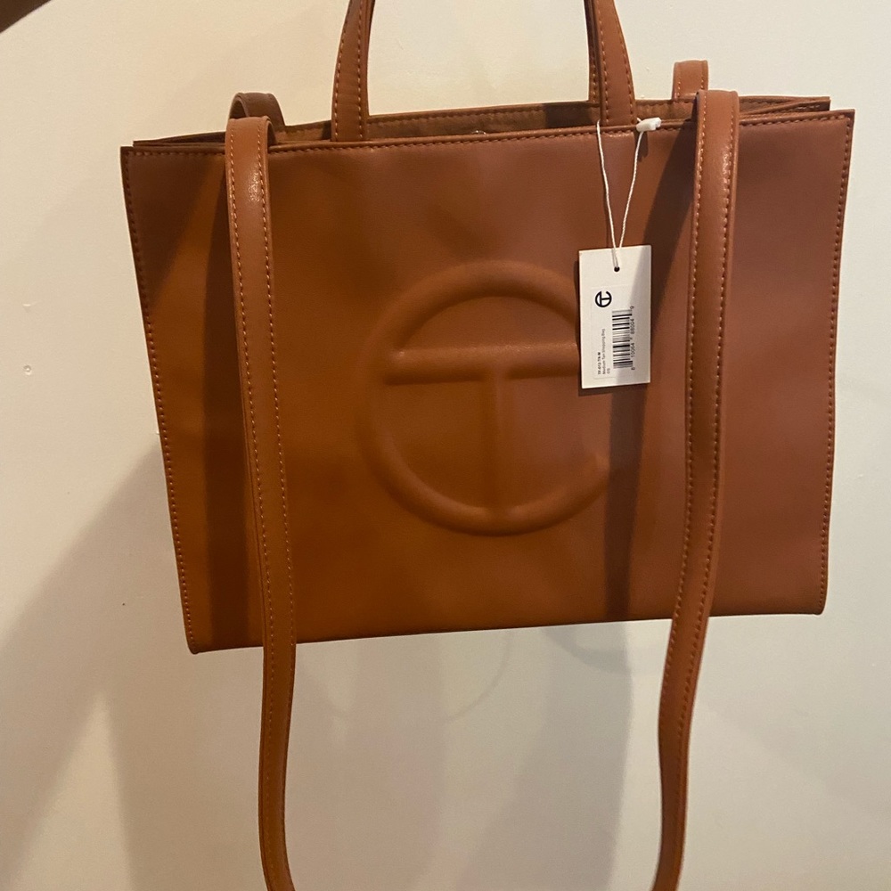 Tan medium telfar new